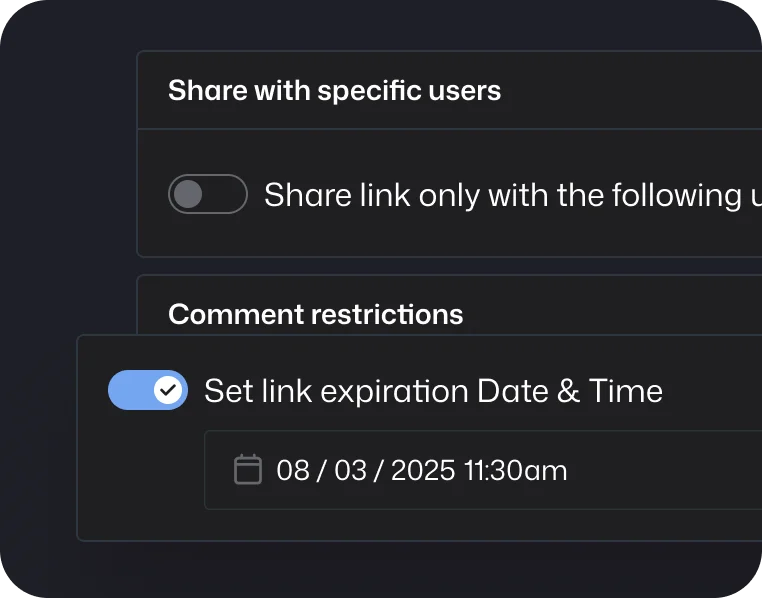 Access rules and expiration