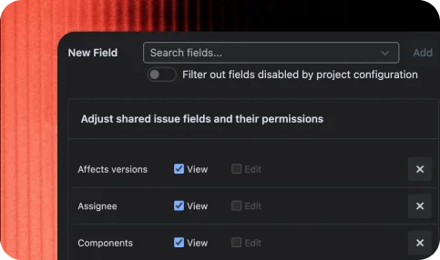 Fine-grained permissions for external Jira viewers